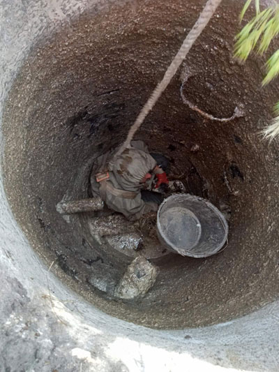 Канализационные колодцы очищены качественно и в срок, что дает возможность гарантировать заказчику их длительную эксплуатацию. 3асор канализационной трубы на промышленном предприятии